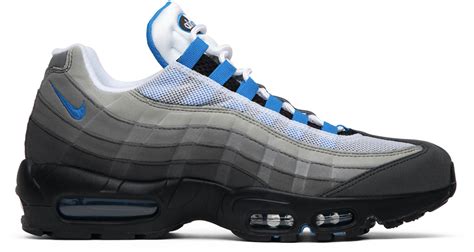 nike air max 95 blauw grijs|Nike Air Max 95 Medium Blue Men's .